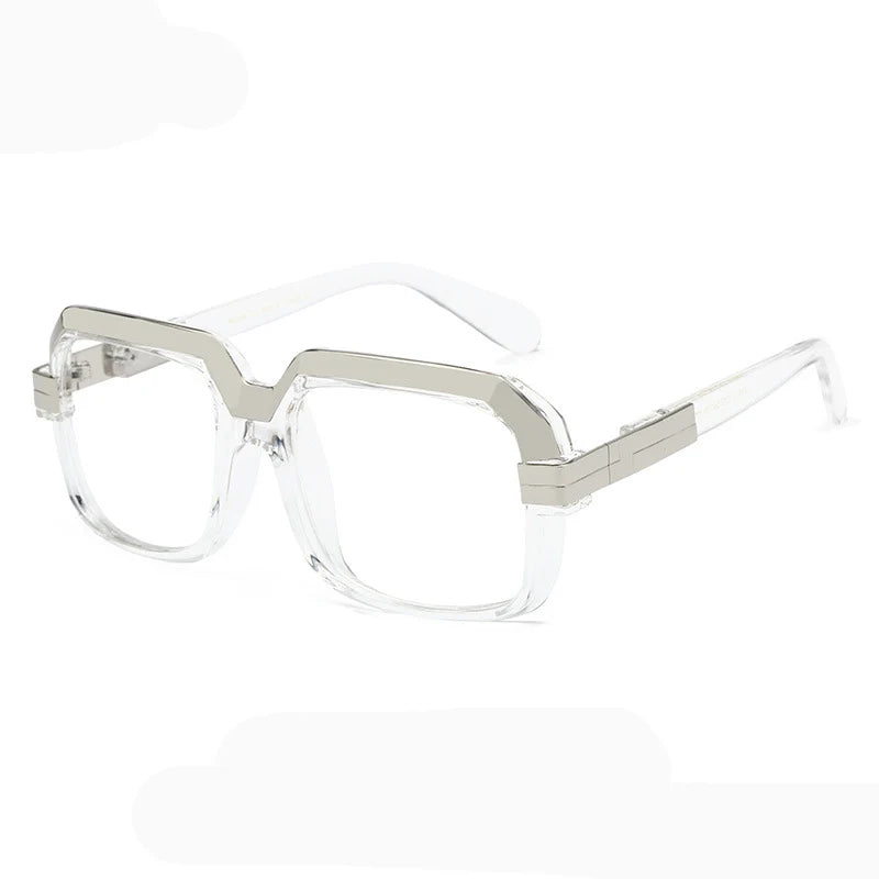 Fashion Oversize Unisex Eyeglasses Frames Acetate Spectacles Unique Optical Frame Oculos De so Q74