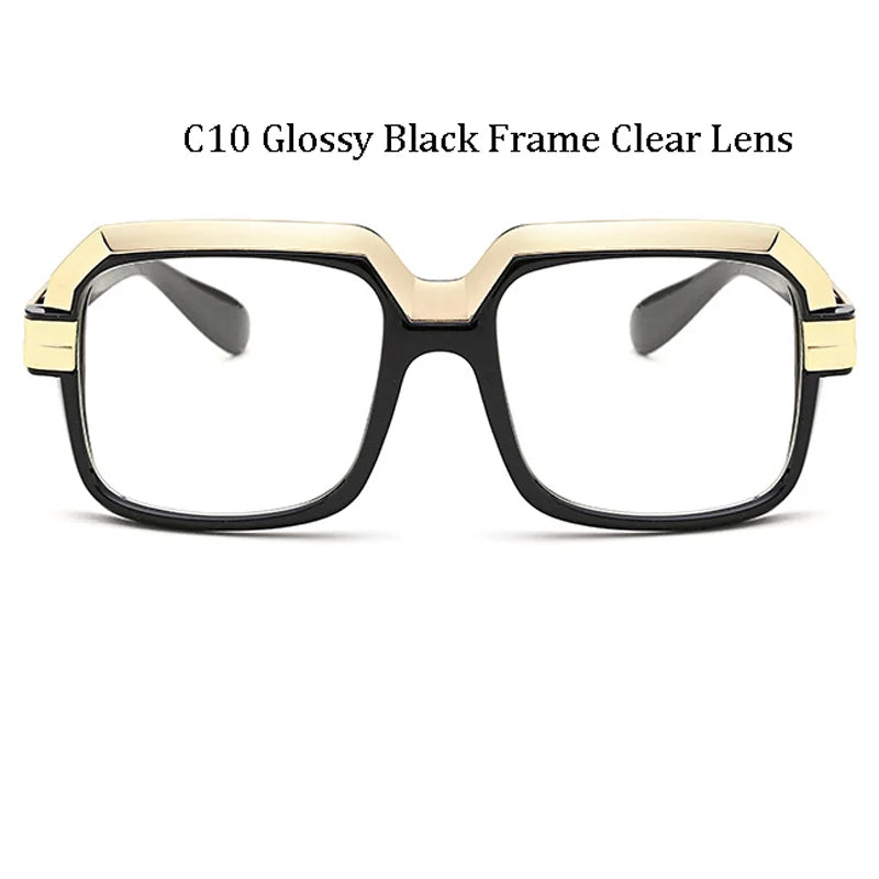 Fashion Oversize Unisex Eyeglasses Frames Acetate Spectacles Unique Optical Frame Oculos De so Q74