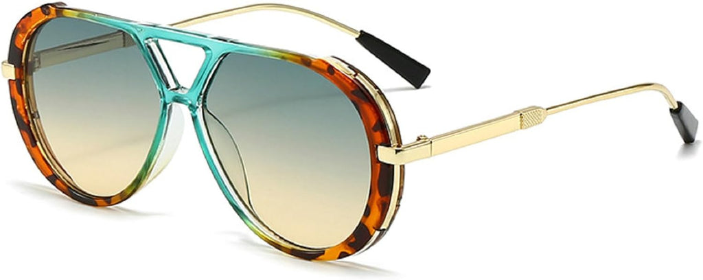 Oversized Pilot Sunglasses for Women Men Trendy