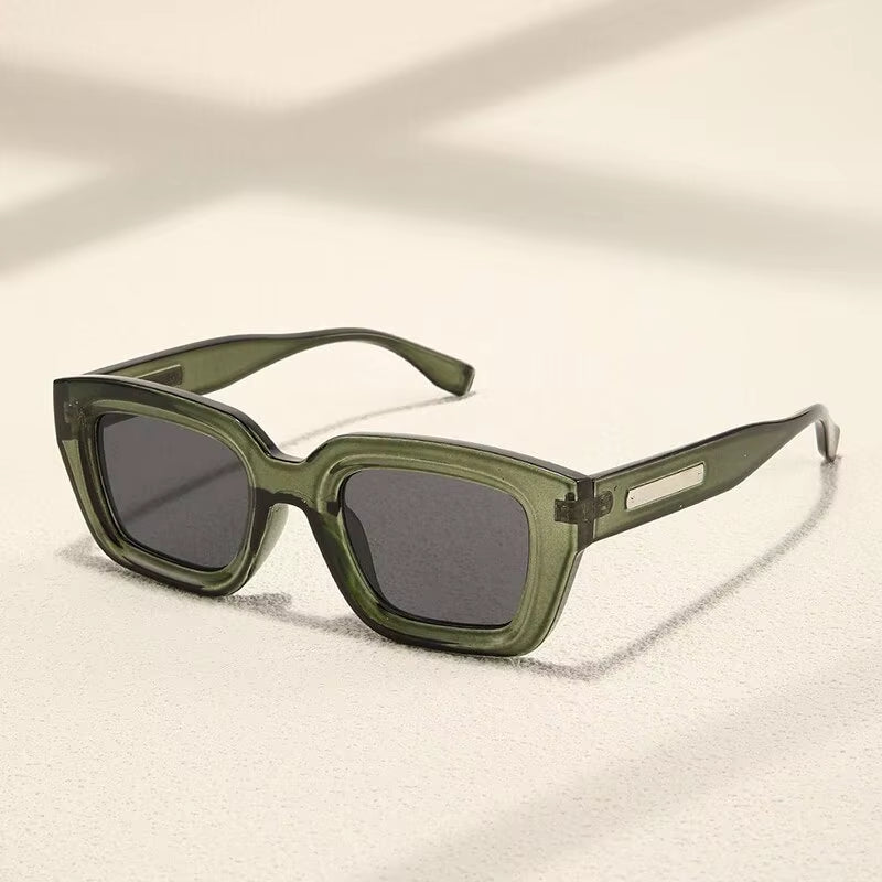 2023 Retro Square Sunglasses UV400 Protection Fashion Eyewear for Men Women Outdoor Shades