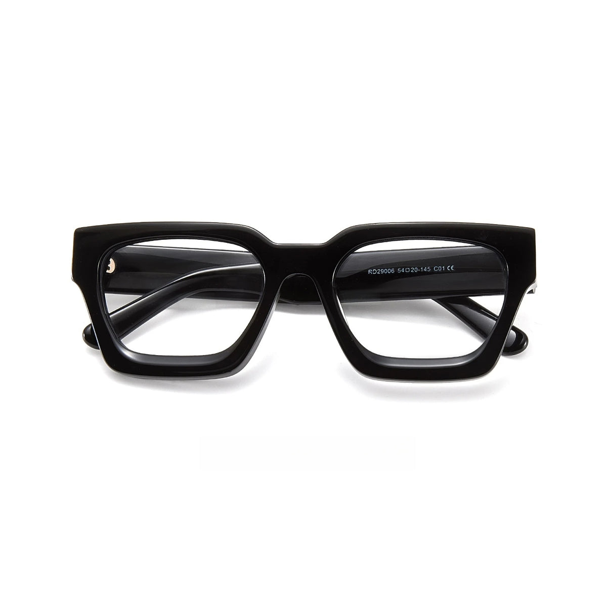 Fashion Retro Men Glasses Square Big Size Acetate Wide-Rim Design Optical Prescription Eyeglasses Frames Women RD29006