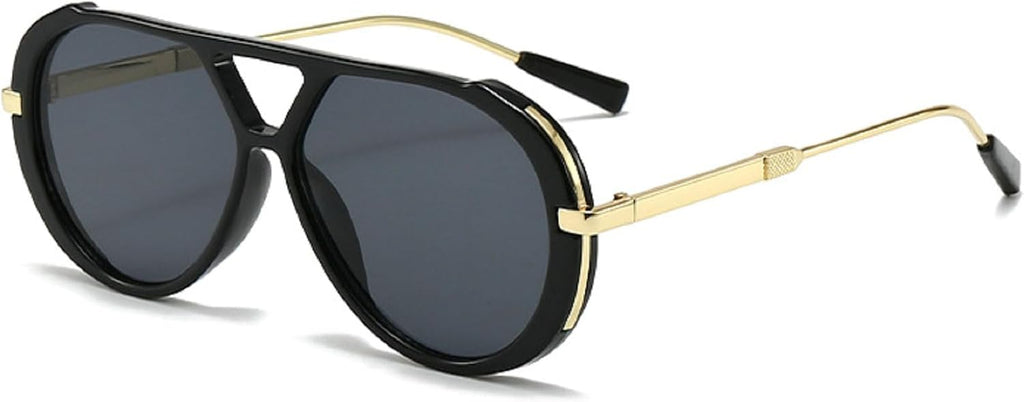 Oversized Pilot Sunglasses for Women Men Trendy