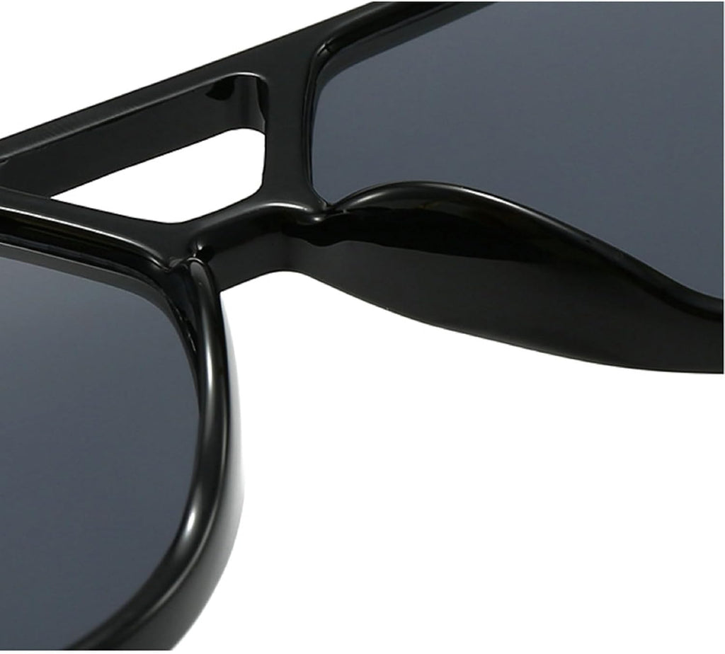 Oversized Pilot Sunglasses for Women Men Trendy