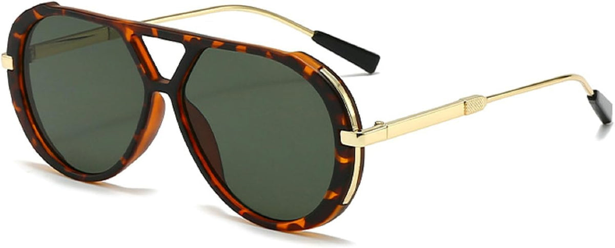 Oversized Pilot Sunglasses for Women Men Trendy