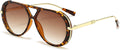Oversized Pilot Sunglasses for Women Men Trendy