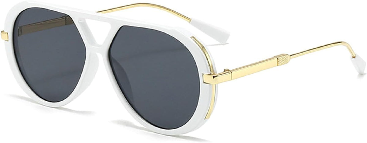 Oversized Pilot Sunglasses for Women Men Trendy