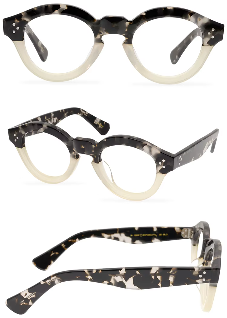 Unisex vintage acetate optical frame, model MA 133402