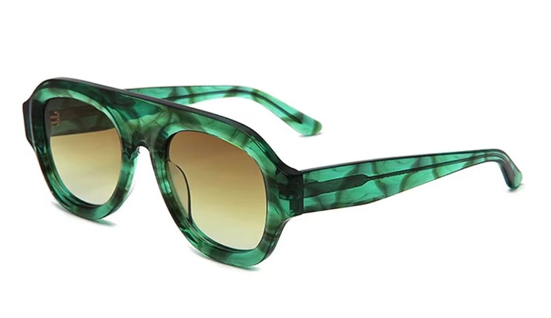 Royal Rose UV400 Oversize Vintage Sunglasses