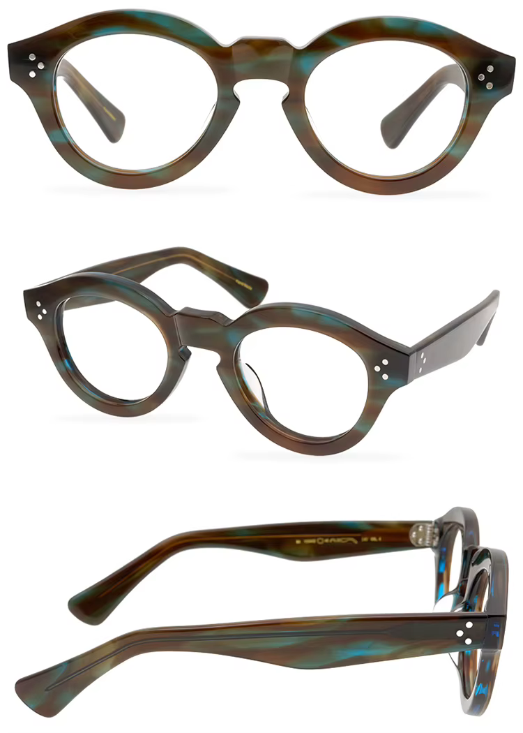Unisex vintage acetate optical frame, model MA 133402