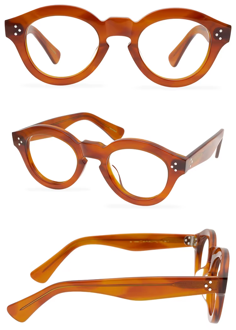 Unisex vintage acetate optical frame, model MA 133402