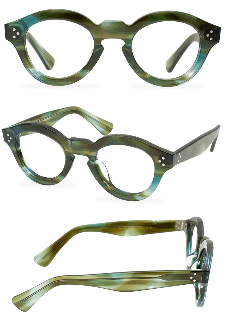 Unisex vintage acetate optical frame, model MA 133402
